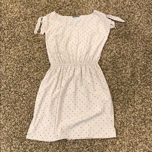 Tan Polka Dot Dress